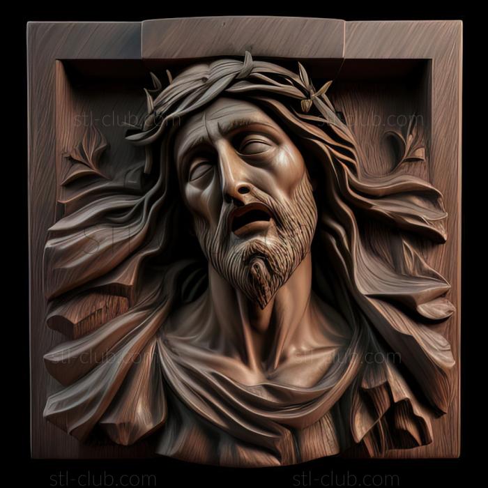 3D model st jesus (STL)